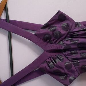 #145 💜Tibi silk tank top